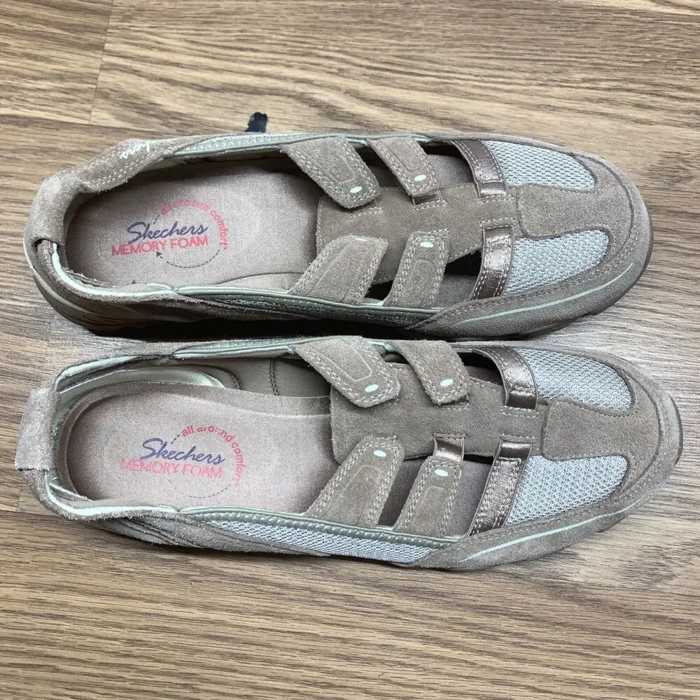 Skechers Women's Endeavor-Venturer Taupe Fashion Sneaker - Size 11‎